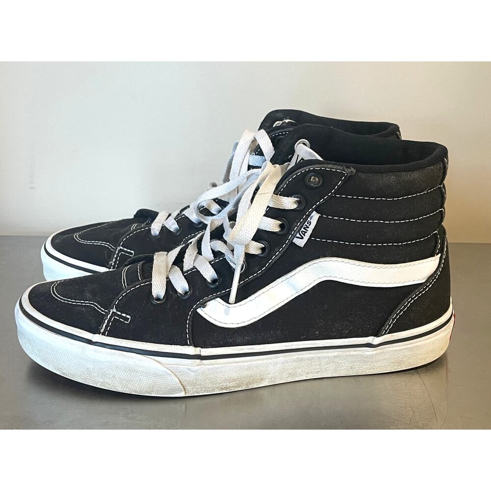 VANS SK8-Hi Unisex Skate Shoes Suede/Canvas High-Top Women's 8.5